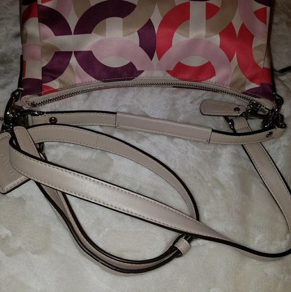 🍃MINT🍃Coach🎉Kristin🎨OP🎨Art Chain Link Print - Picture 2 of 8